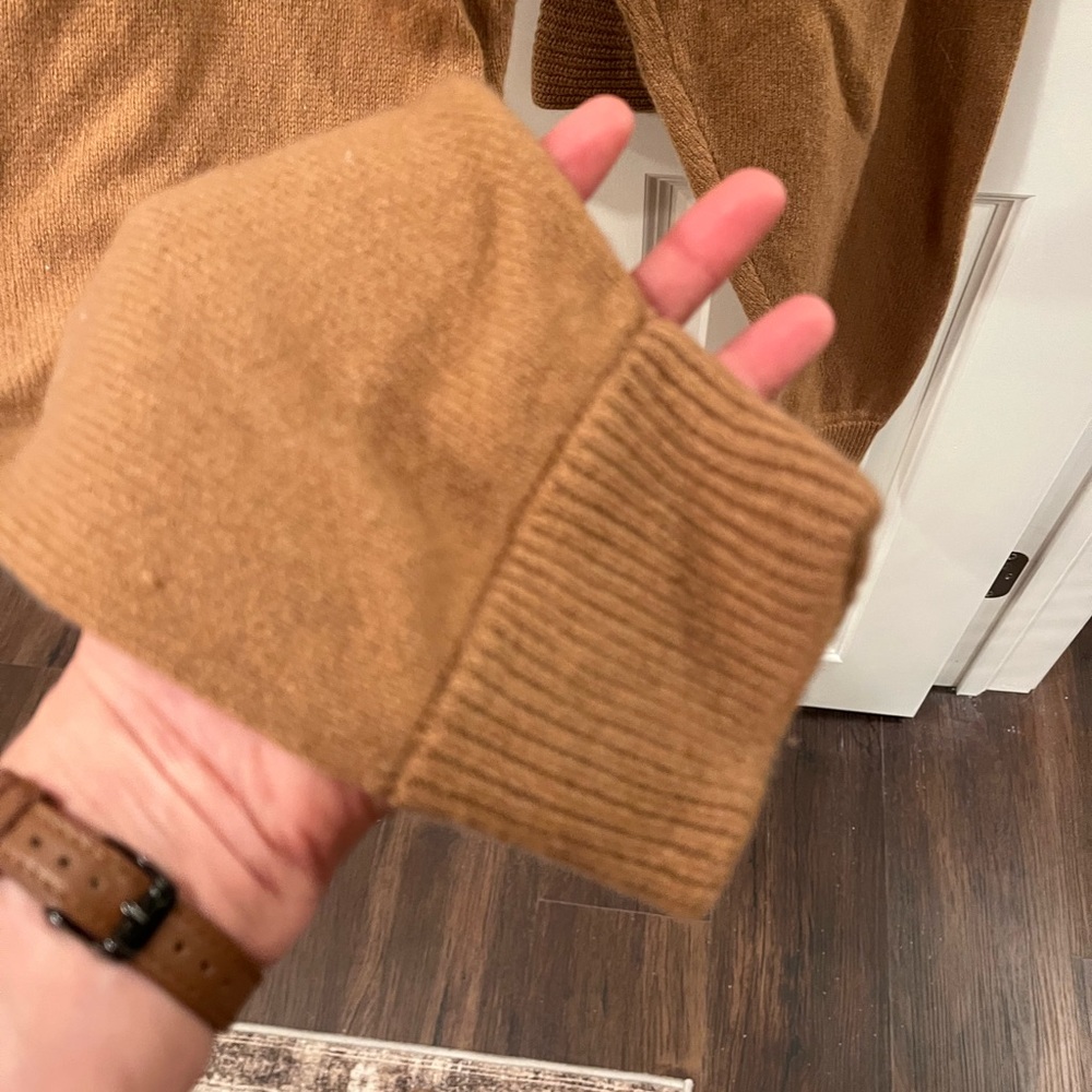 Madewell Tan Knit Joggers cashmere/ wool - Picture 6 of 6